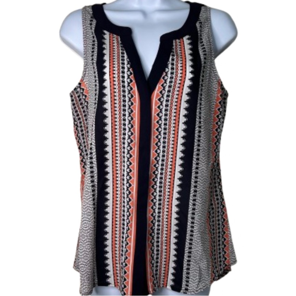 Sanctuary Boho Graphic Tank Top Sleeveless